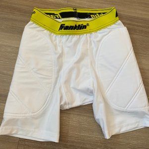 FRANKLIN GIRLS SOFTBALL PADDED SLIDING SHORTS